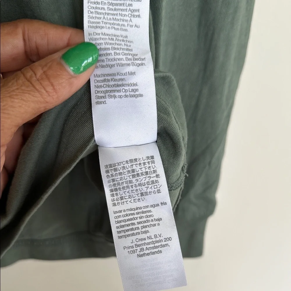 J. Crew men’s Green Sweatshirt Hoodie